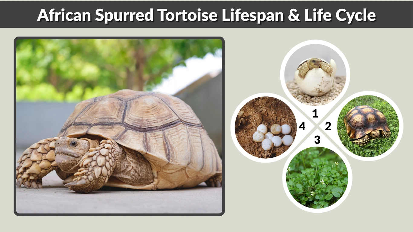 African Spurred Tortoise Lifespan & Life Cycle Complete Guide