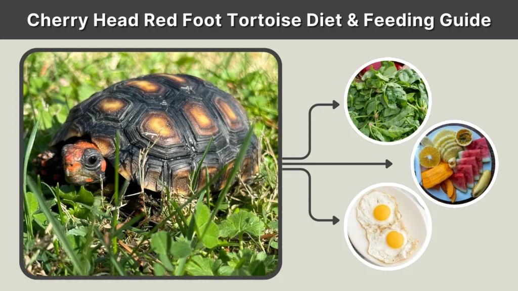 Cherry Head Red Foot Tortoise Diet & Feeding Guide