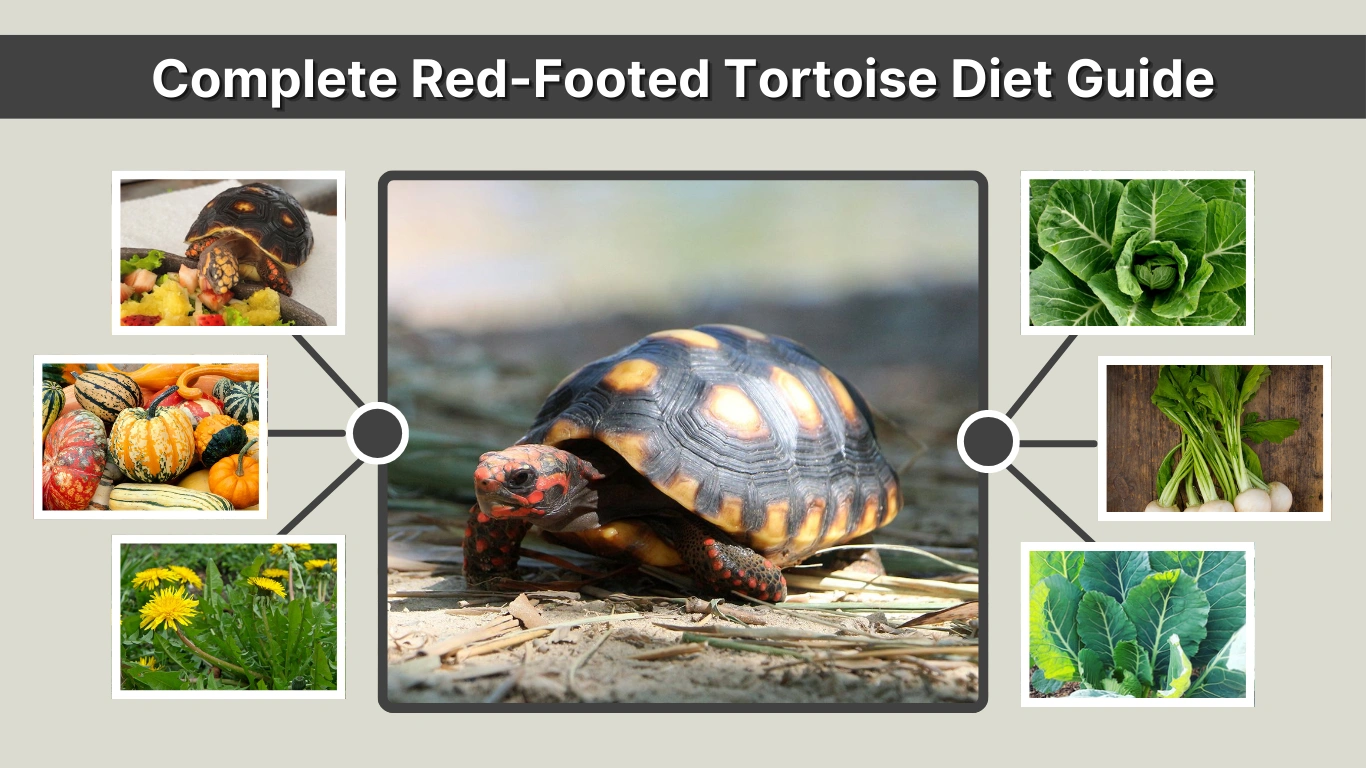 Complete Red-Footed Tortoise Diet Guide & Food List