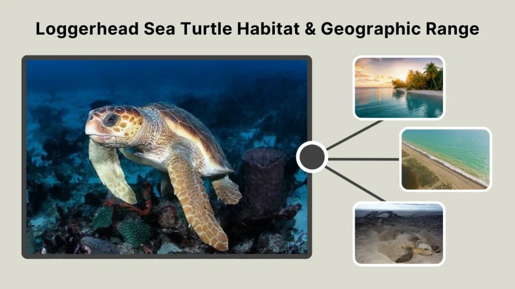 Loggerhead Sea Turtle Habitat & Geographic Range