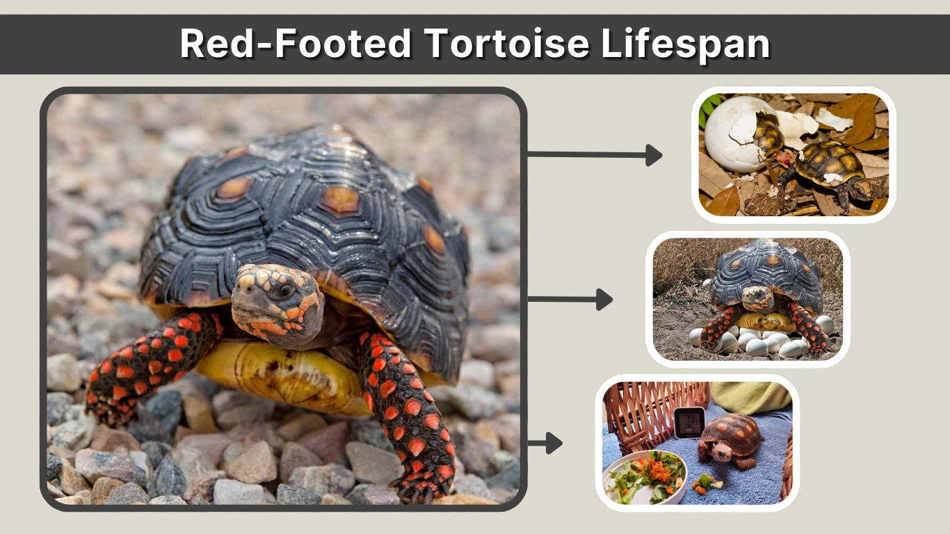 Red-Footed Tortoise Lifespan, Growth & Care Guide
