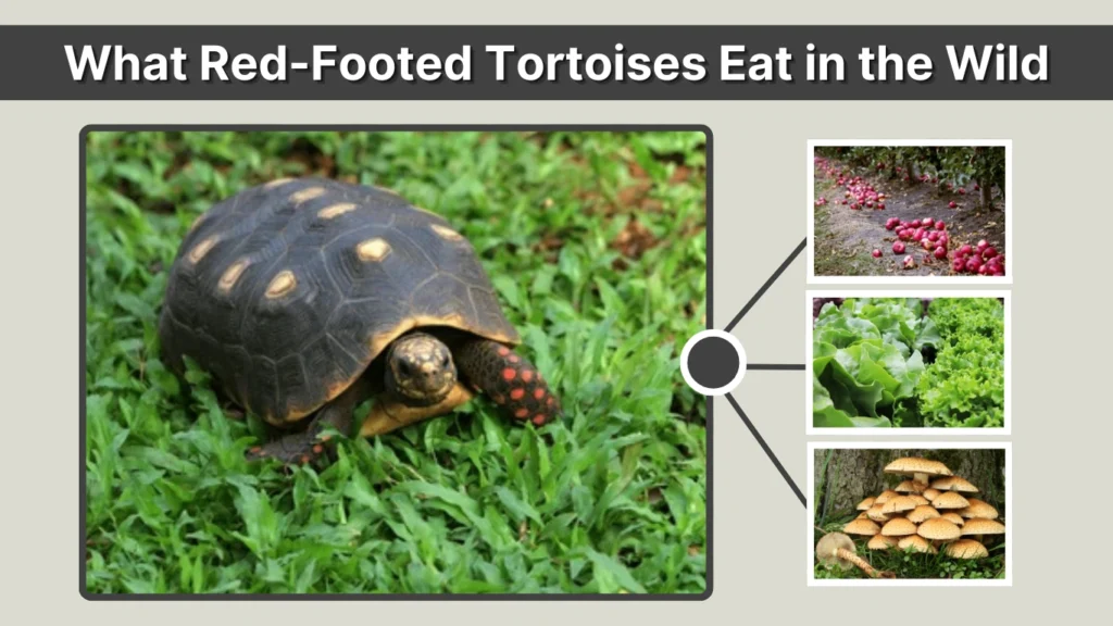What Red-Footed Tortoises Eat in the Wild