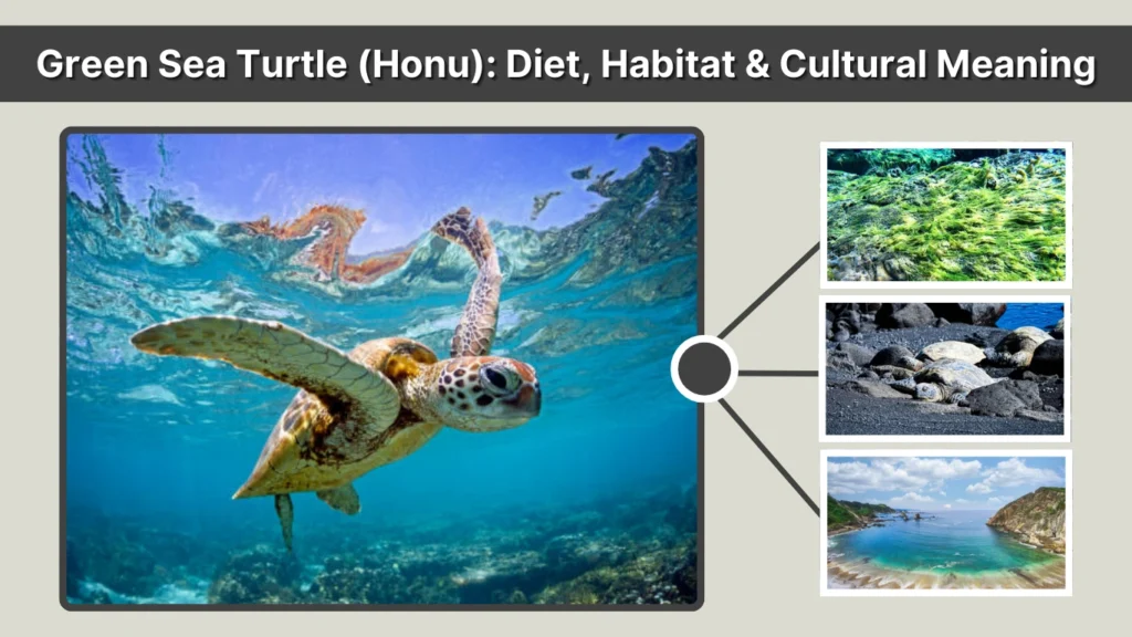 Green Sea Turtle (Honu) Diet, Habitat & Cultural Meaning