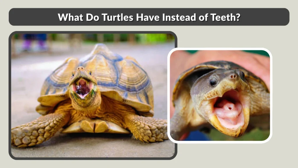 What Do Turtles Have Instead of Teeth