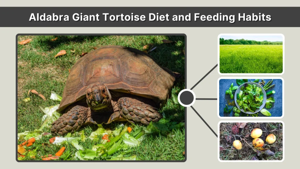 Aldabra Giant Tortoise Diet and Feeding Habits