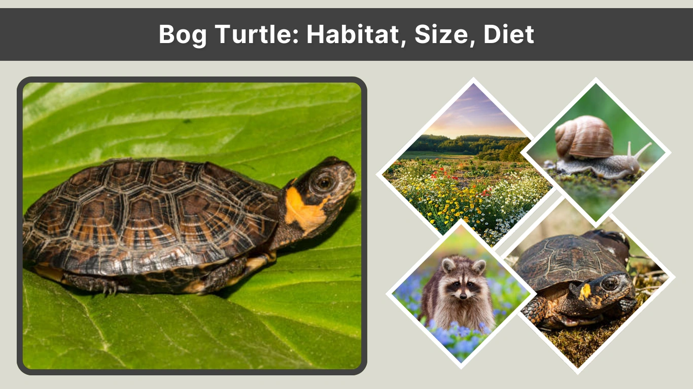 Bog Turtle Habitat, Size, Diet, and Conservation Guide
