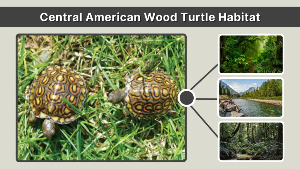 Central American Wood Turtle Habitat