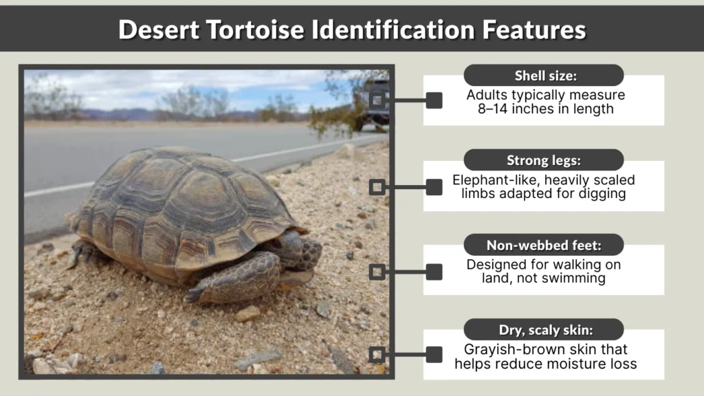 Desert Tortoise Identification Features