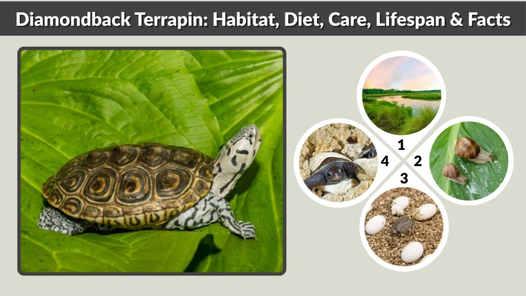 Diamondback Terrapin Habitat, Diet, Care, Lifespan & Facts