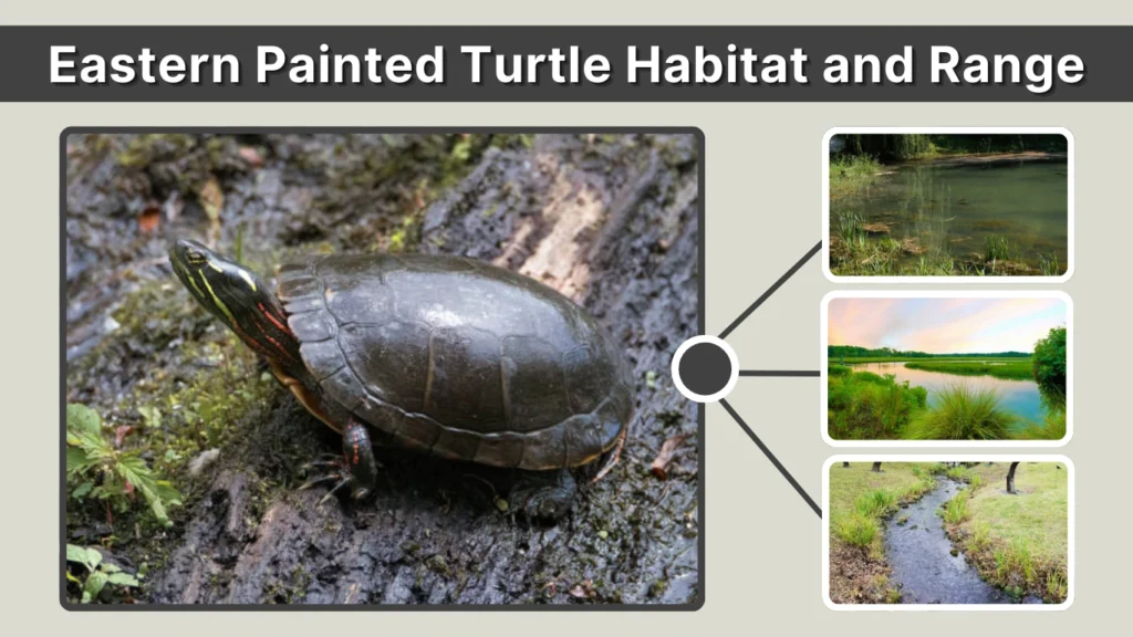 Eastern Painted Turtle Habitat and Range