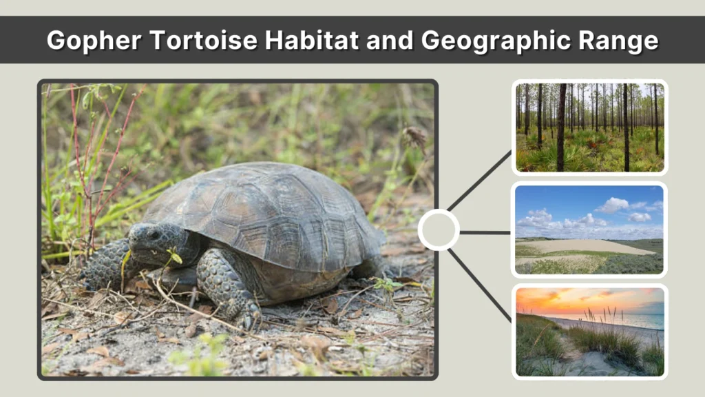 Gopher Tortoise Habitat and Geographic Range