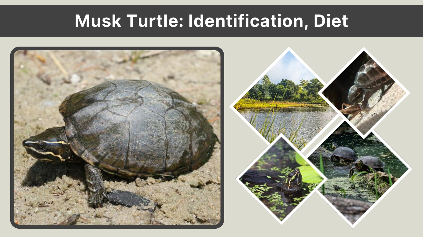 Musk Turtle Identification, Diet, Habitat, and Facts
