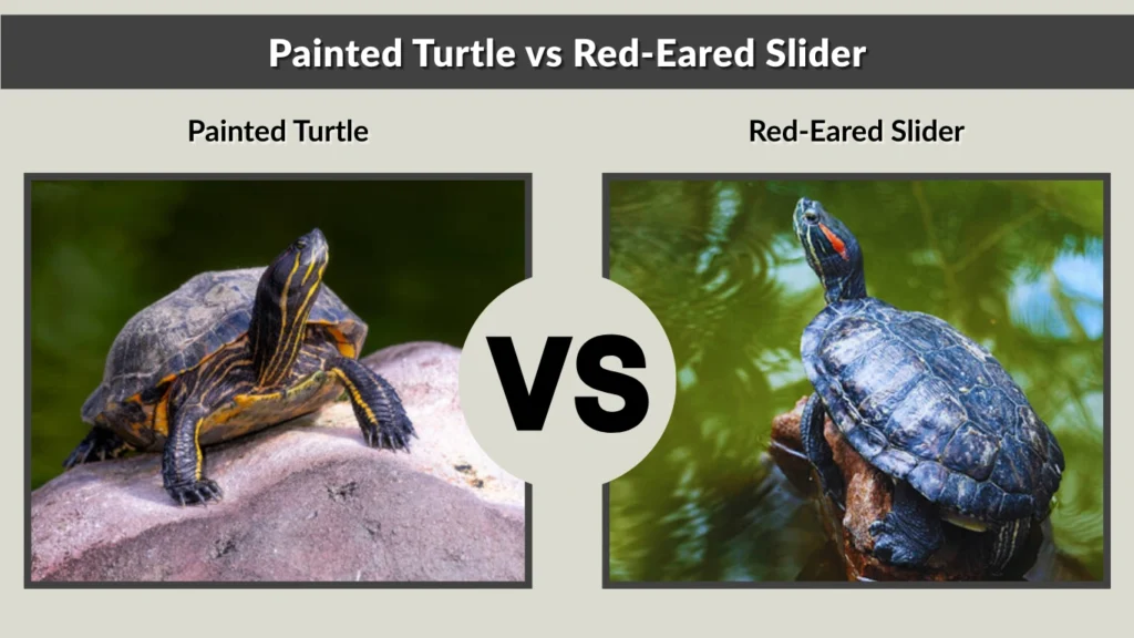 Painted Turtle vs Red-Eared Slider