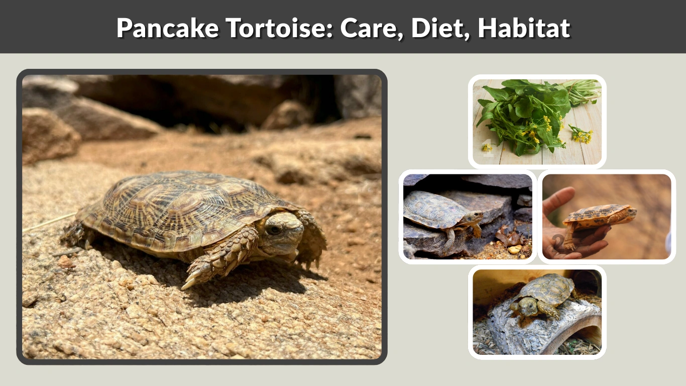 Pancake Tortoise Care, Diet, Habitat, Facts & Lifespan