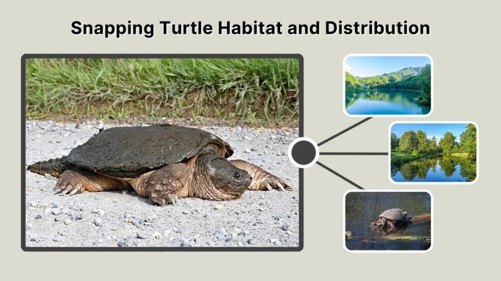 Snapping Turtle Habitat and Distribution