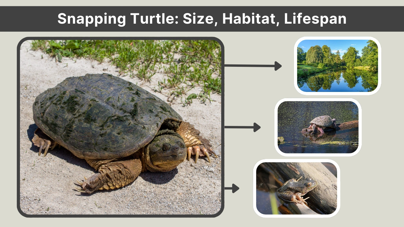 Snapping Turtle Size, Habitat, Lifespan & Diet Facts