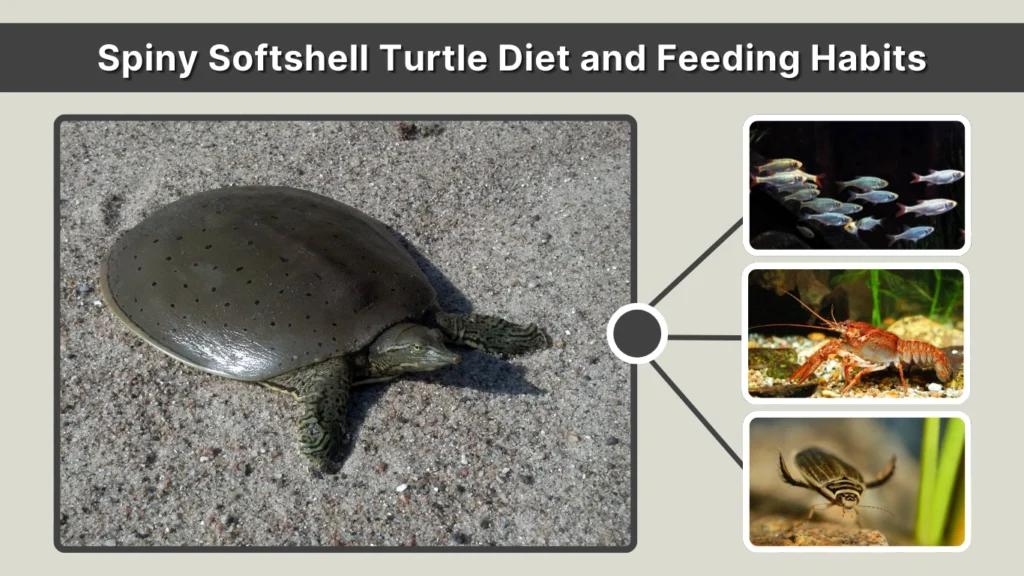 Spiny Softshell Turtle Diet and Feeding Habits