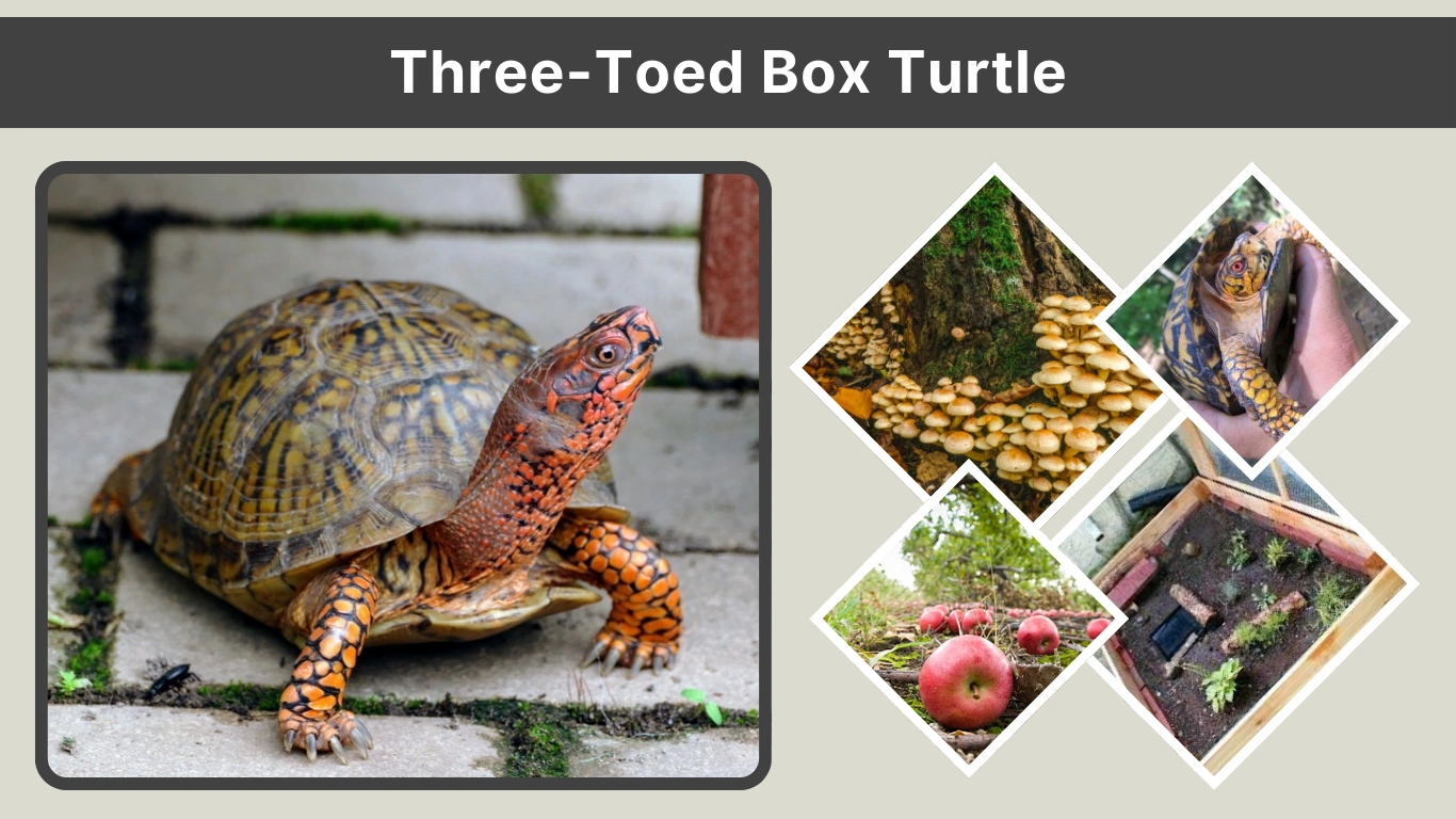 Three-Toed Box Turtle Care, Habitat, Diet & Lifespan Guide