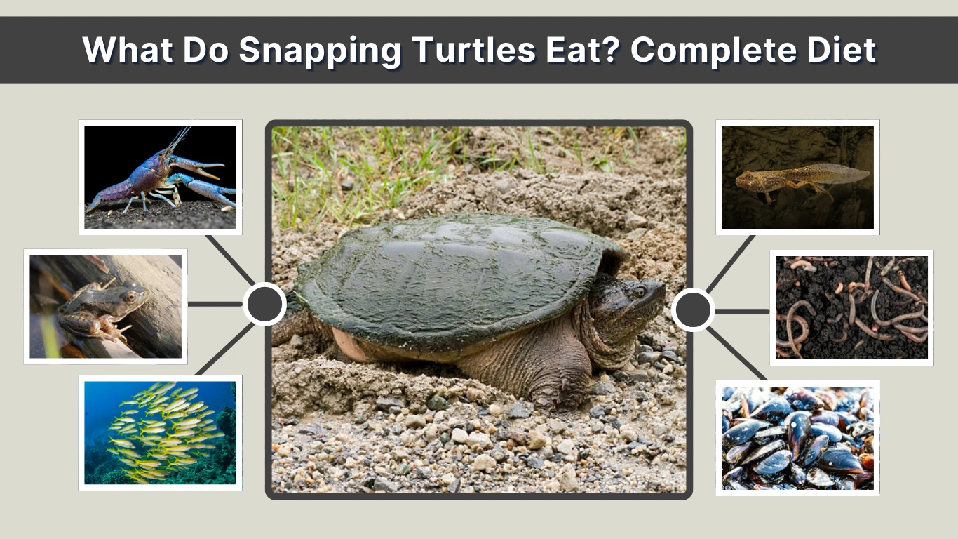 What Do Snapping Turtles Eat Complete Diet Guide
