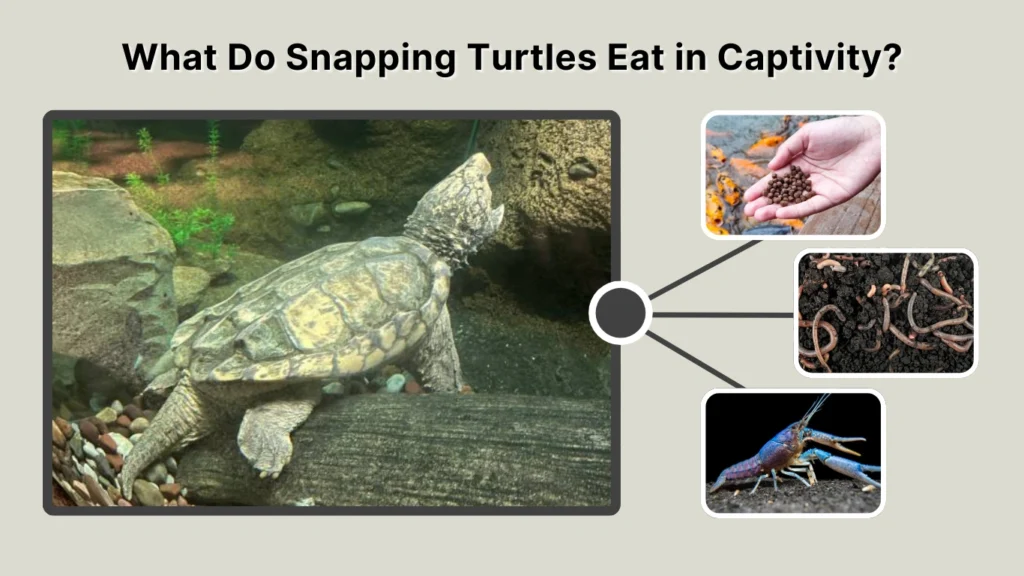 What Do Snapping Turtles Eat in Captivity