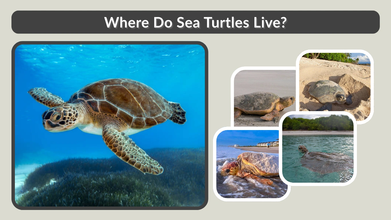 Where Do Sea Turtles Live Habitat, Oceans, and Beaches