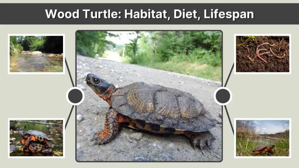 Wood Turtle Habitat, Diet, Lifespan & Conservation Guide