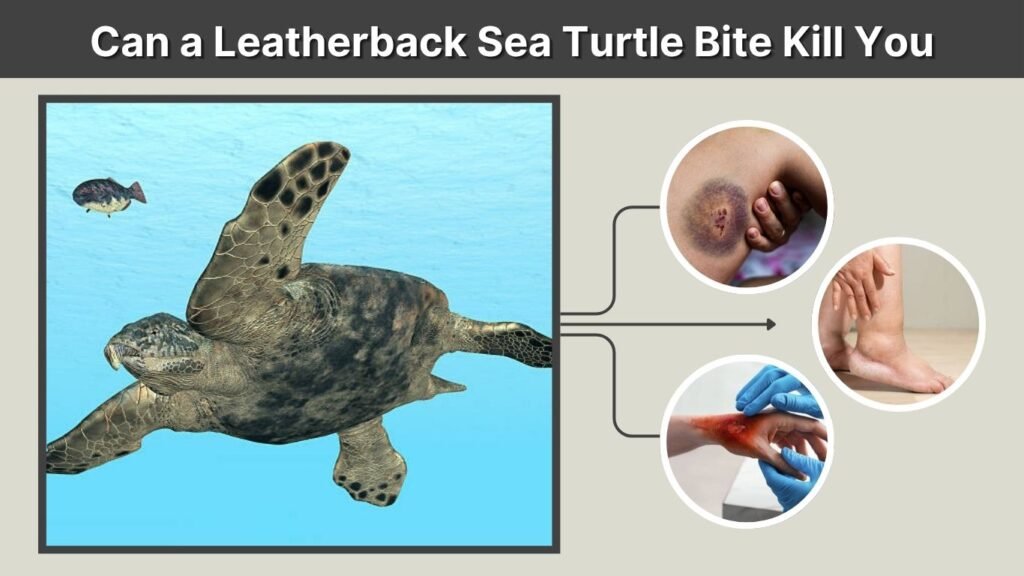 Can a Leatherback Sea Turtle Bite Kill You