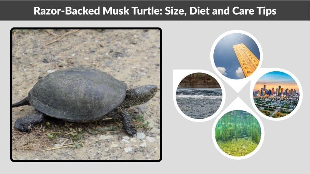 Razor-Backed Musk Turtle: Size, Diet and Care Tips