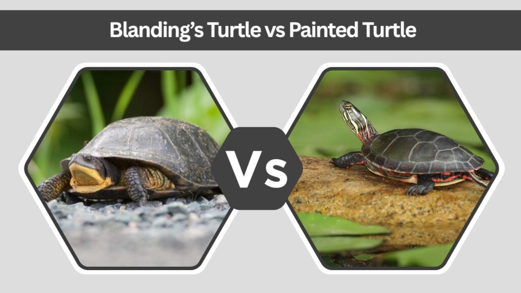 Blanding’s Turtle vs Painted Turtle