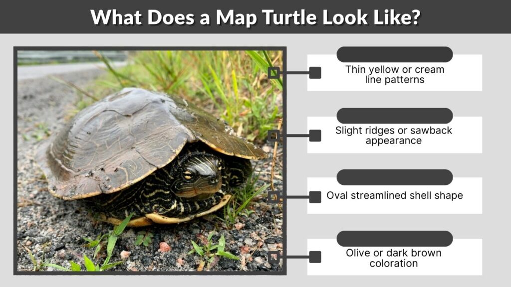 What Does a Map Turtle Look Like?