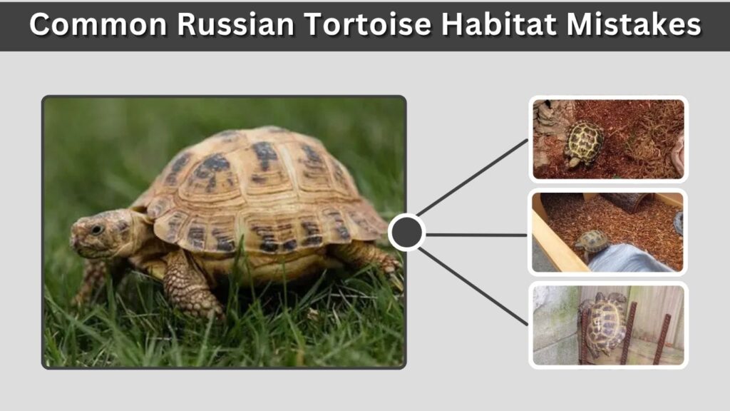 Common Russian Tortoise Habitat Mistakes