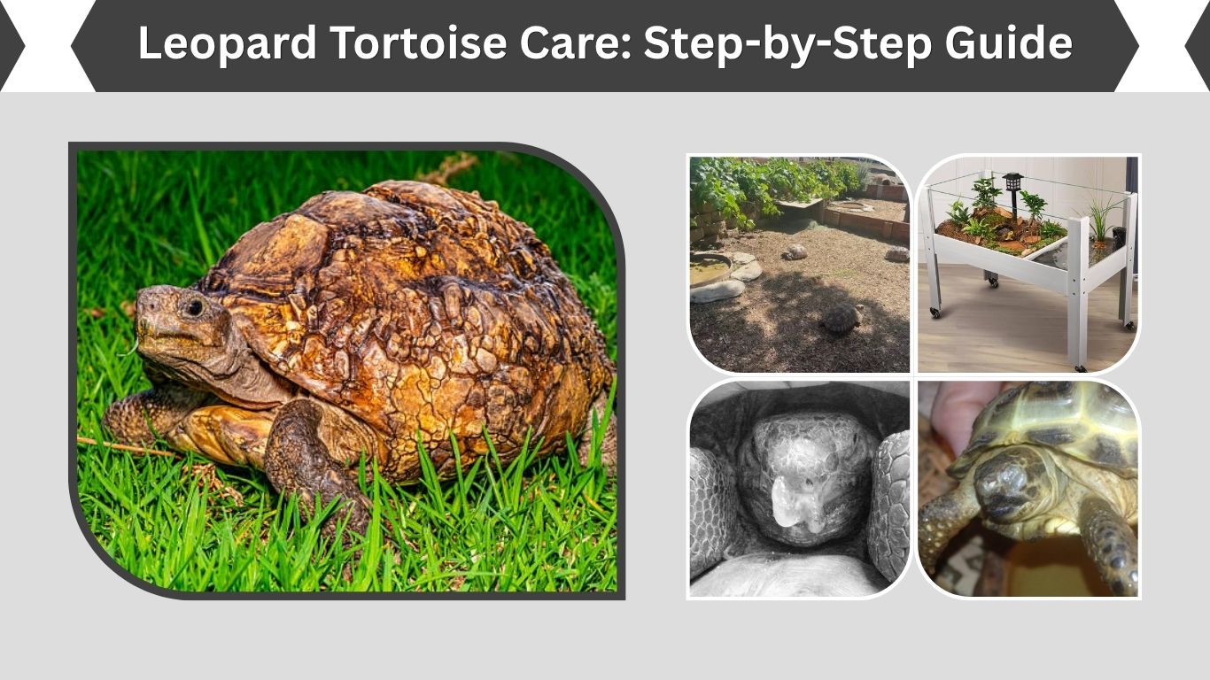 Leopard Tortoise Care: Step-by-Step Guide for Beginners