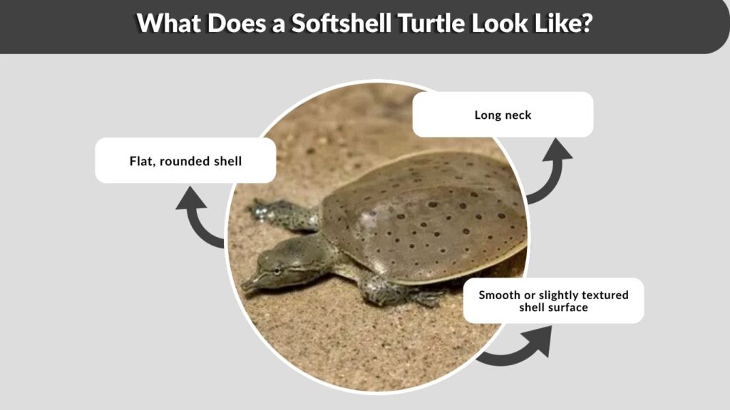 What Does a Softshell Turtle Look Like?