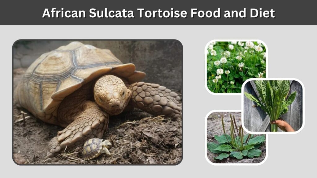 African Sulcata Tortoise Food and Diet