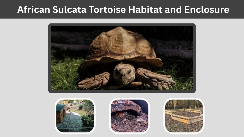 African Sulcata Tortoise Habitat and Enclosure