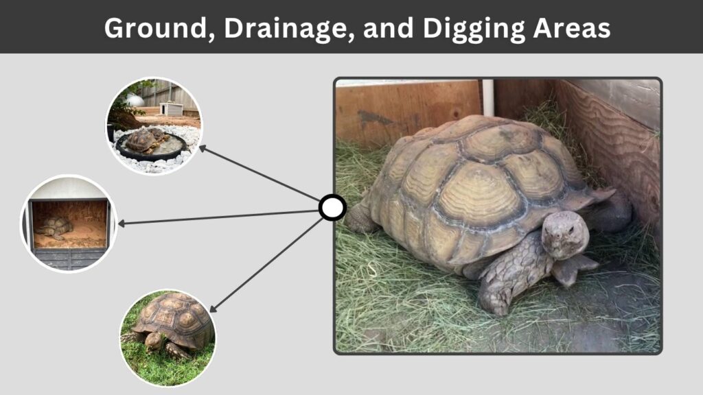 Ground, Drainage, and Digging Areas