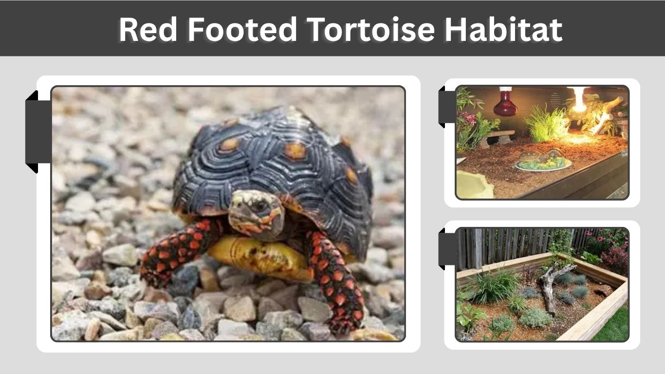 Red Footed Tortoise Habitat: Indoor and Outdoor Setup