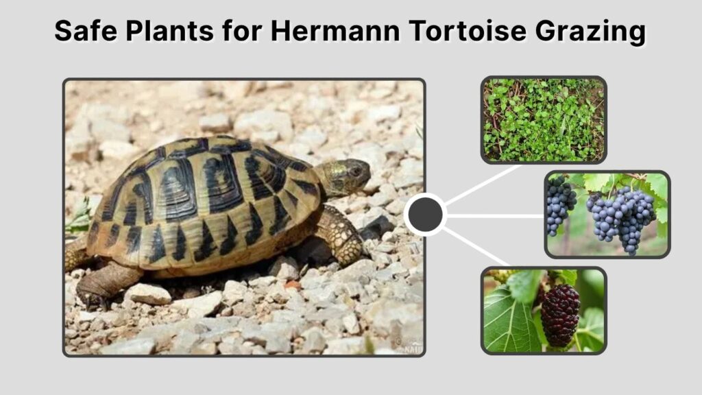 Safe Plants for Hermann Tortoise Grazing