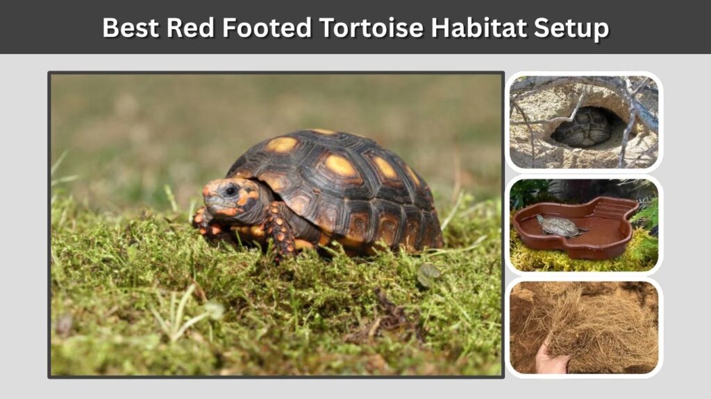 Best Red Footed Tortoise Habitat Setup