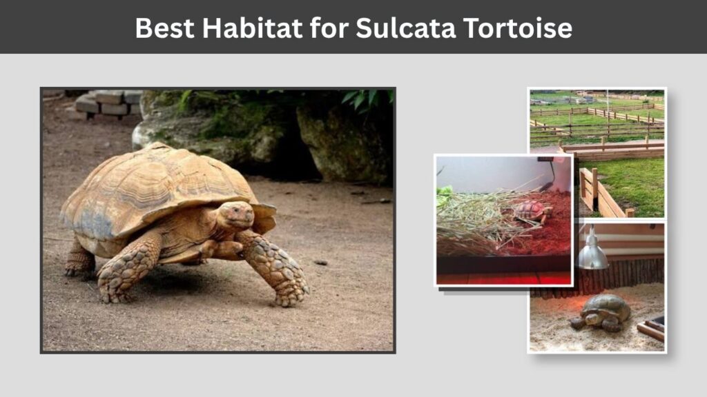 Best Habitat for Sulcata Tortoise