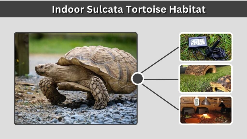 Indoor Sulcata Tortoise Habitat
