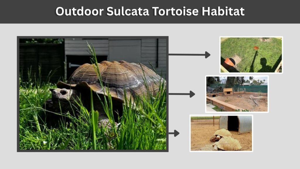 Outdoor Sulcata Tortoise Habitat
