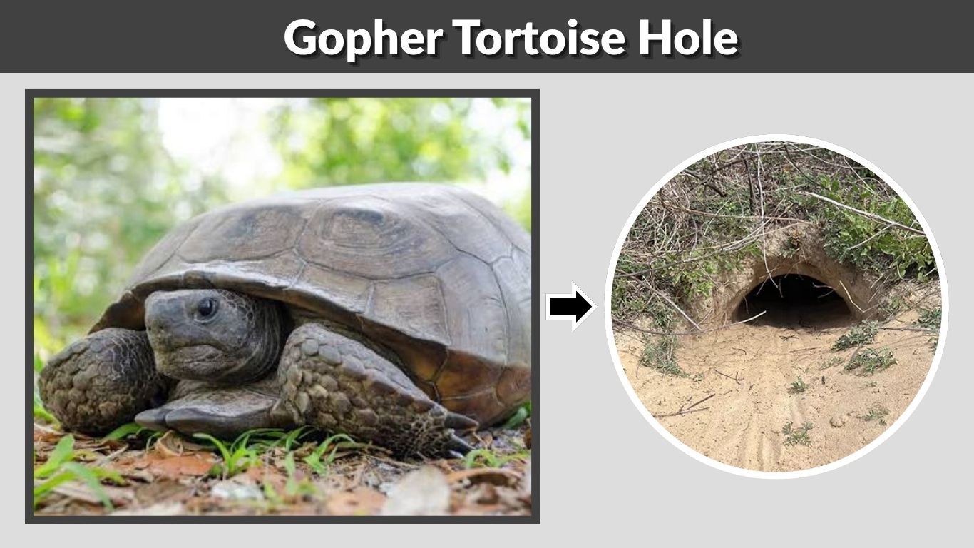 Gopher Tortoise Hole: Identification, Size and Activity Signs