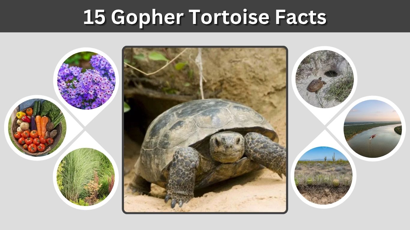 15 Gopher Tortoise Facts: Burrows, Diet, Size and More
