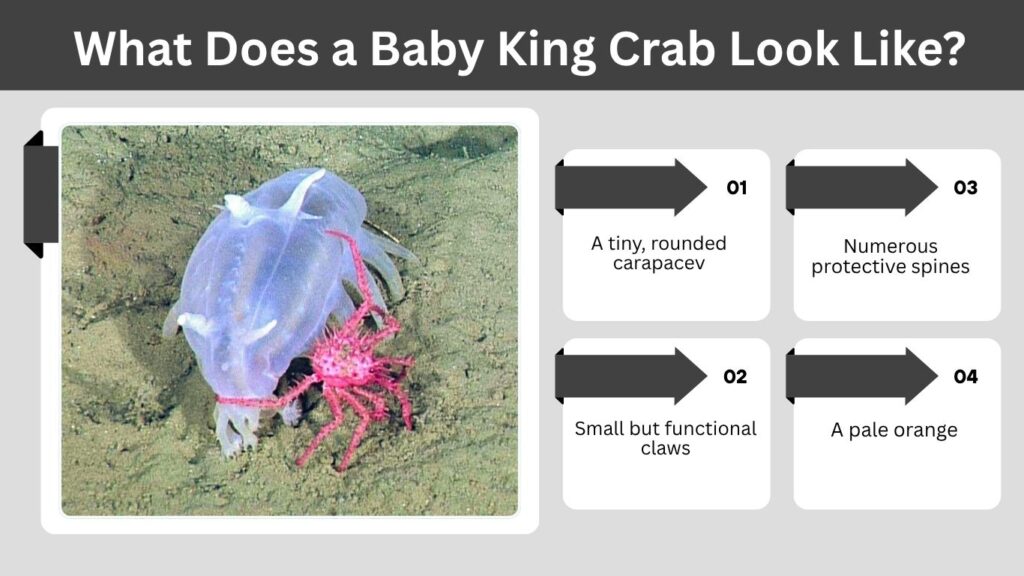 What Does a Baby King Crab Look Like?