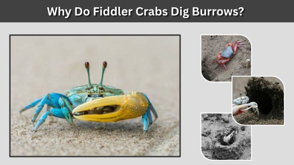 Why Do Fiddler Crabs Dig Burrows?